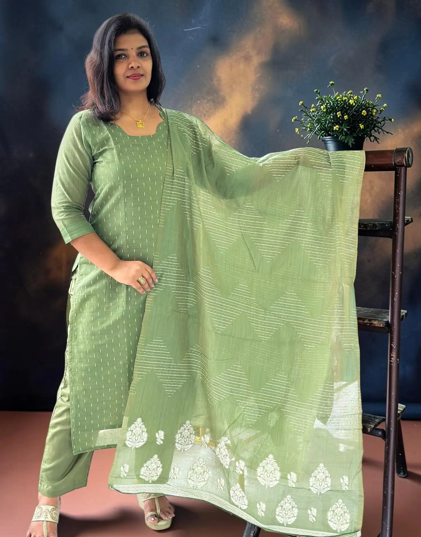 READY TO WEAR MOSS GREEN E7411 281026RW