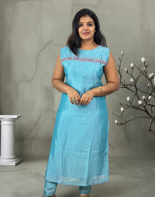 KURTI SET BLUE 271026KS