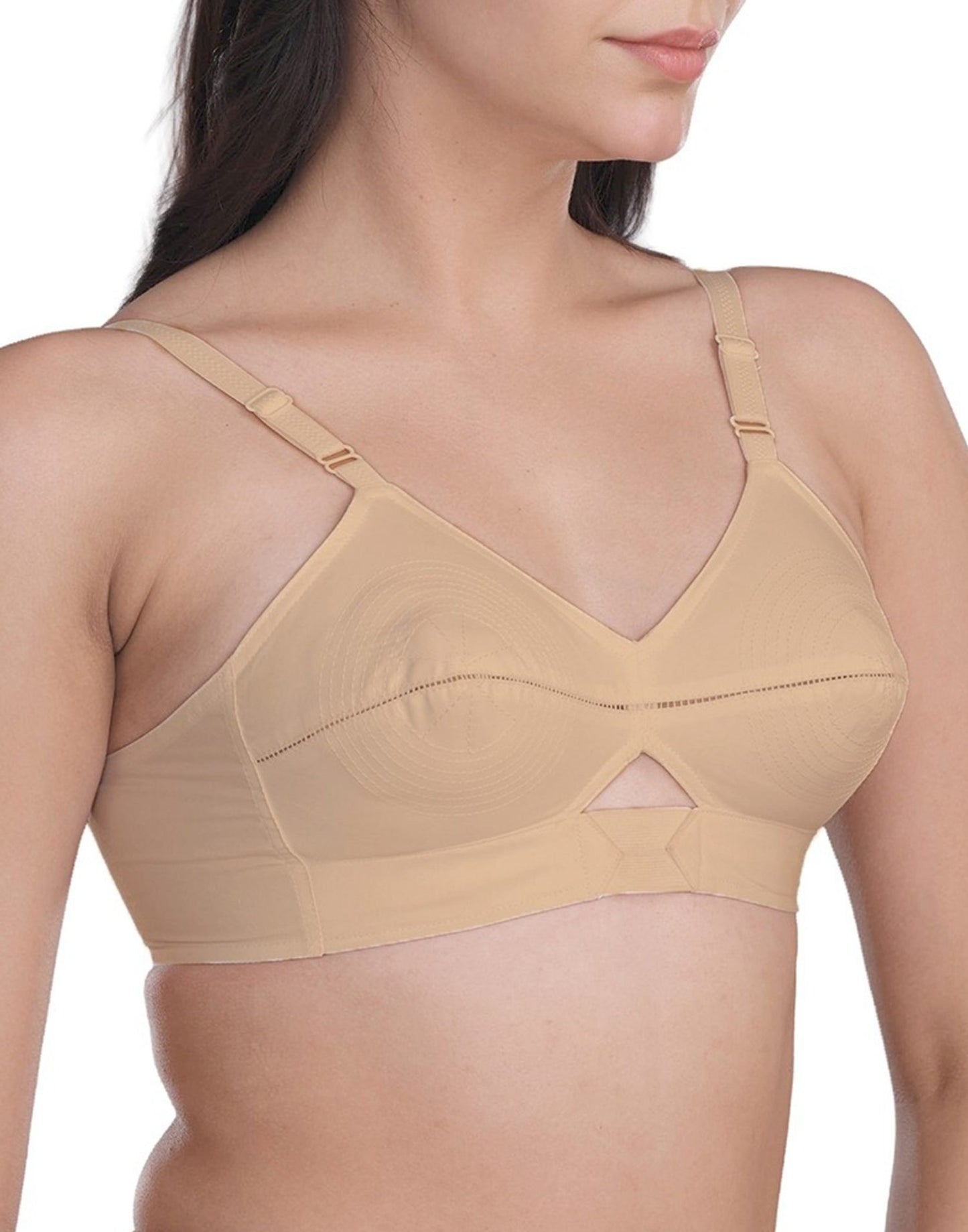 NON PADDED BRA VSTAR ESSENTIAL BEIGE SKIN E7063 250626BR