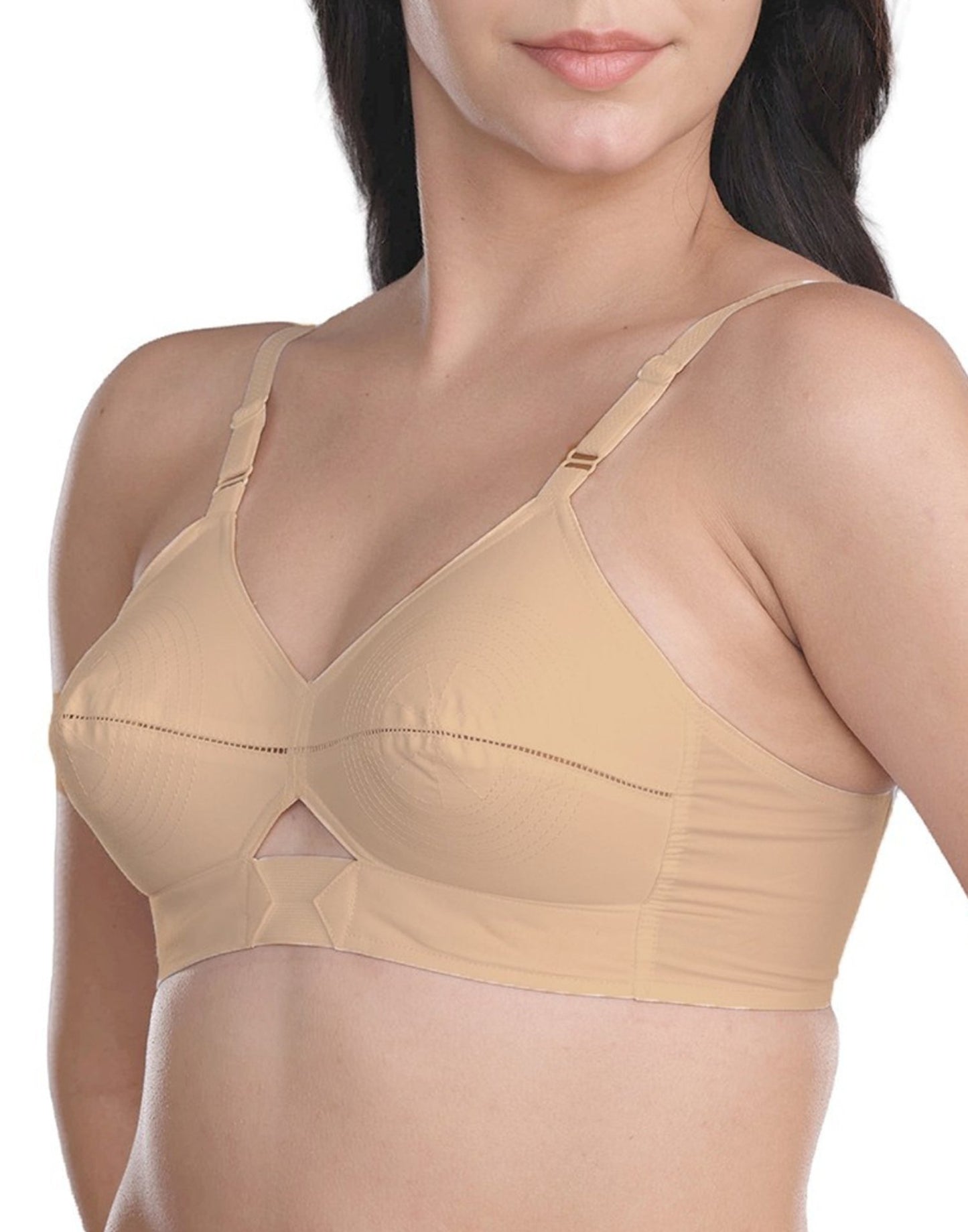 NON PADDED BRA VSTAR ESSENTIAL BEIGE SKIN E7063 250626BR