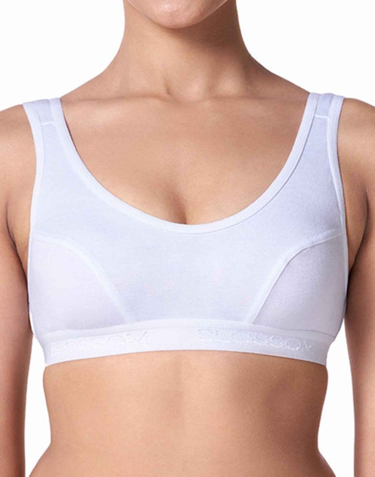 SPORTS BRA BLOSSOM SPORTY WHITE B4U 276 210626BR (Copy)