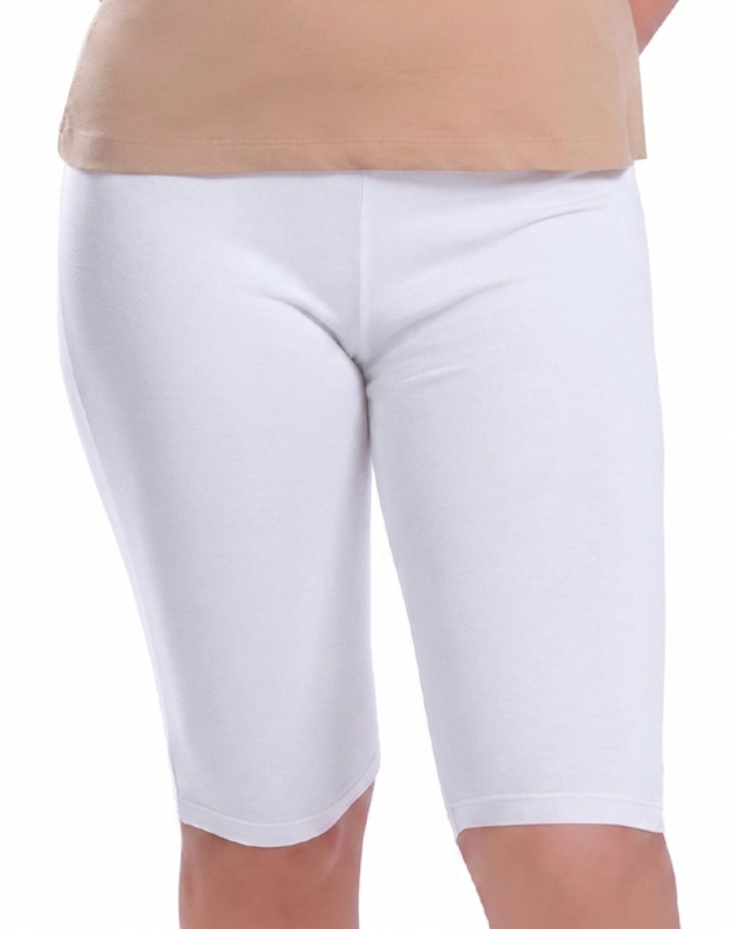 TIGHTS VSTAR KNEE LENGTH WHITE E7055-E7056 210626TS