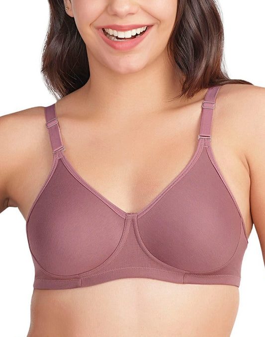 NON PADDED BRA VSTAR DAILY MOULD ESSENTIAL TWILIGHT MAUVE E3429 130626BR - ELENTRA DESIGNS BY NIMI HEINS