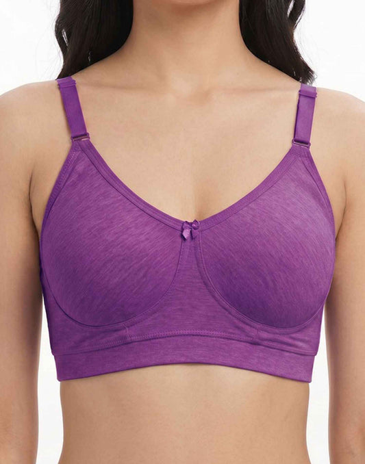 NON PADDED BRA BRIDA COMPACT PURPLE E6446 010626BR