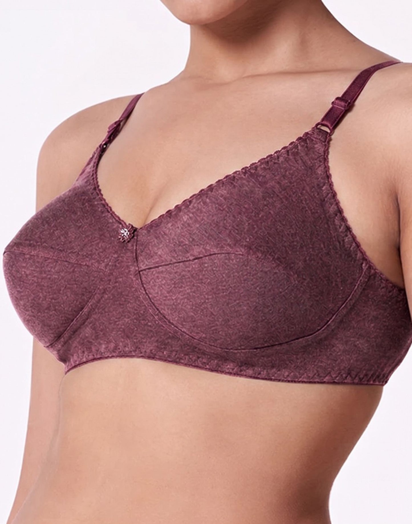 NON PADDED BRA BLOSSOM WINNERS WINE MELANGE E1571 230626BR