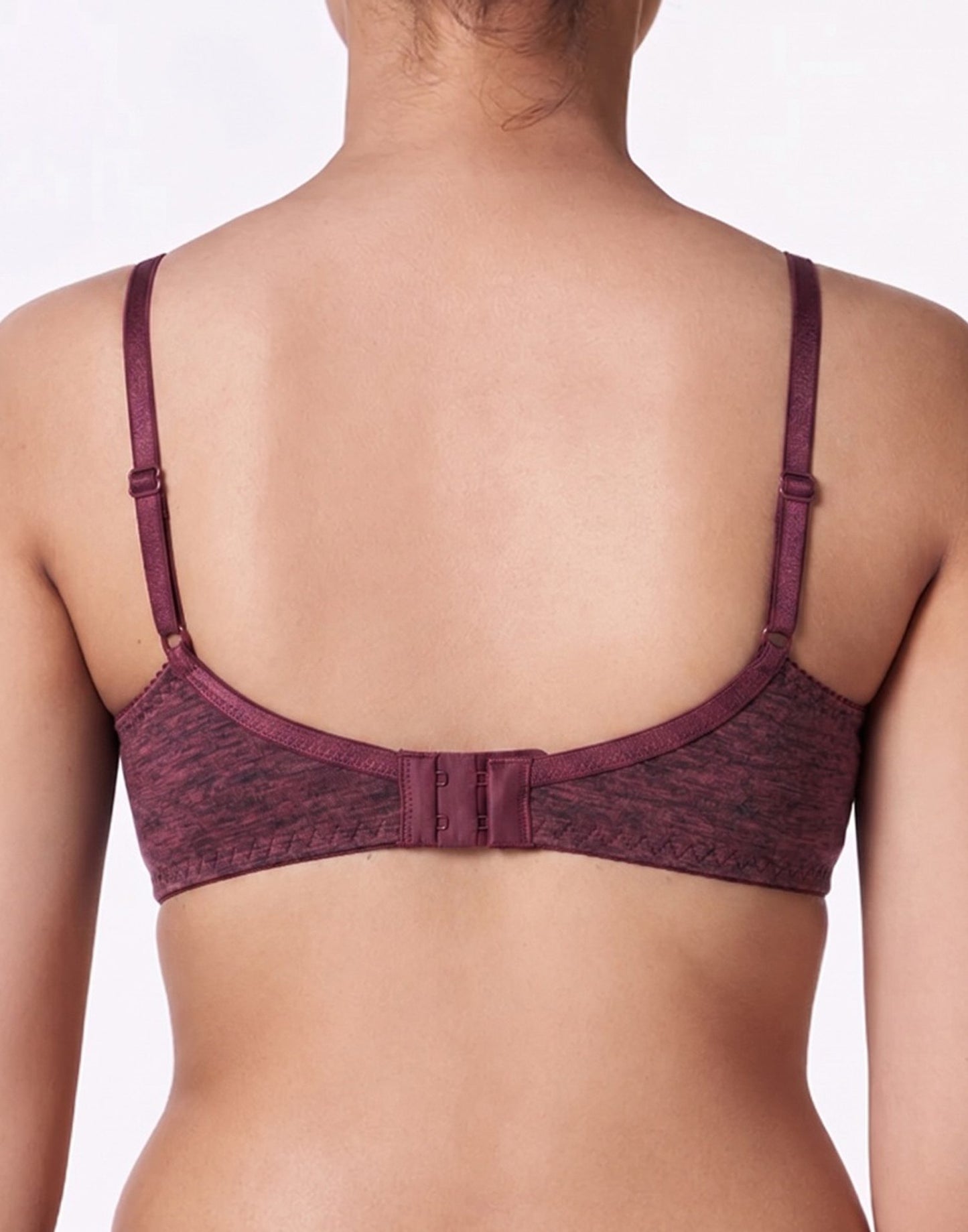 NON PADDED BRA BLOSSOM WINNERS WINE MELANGE E1571 230626BR