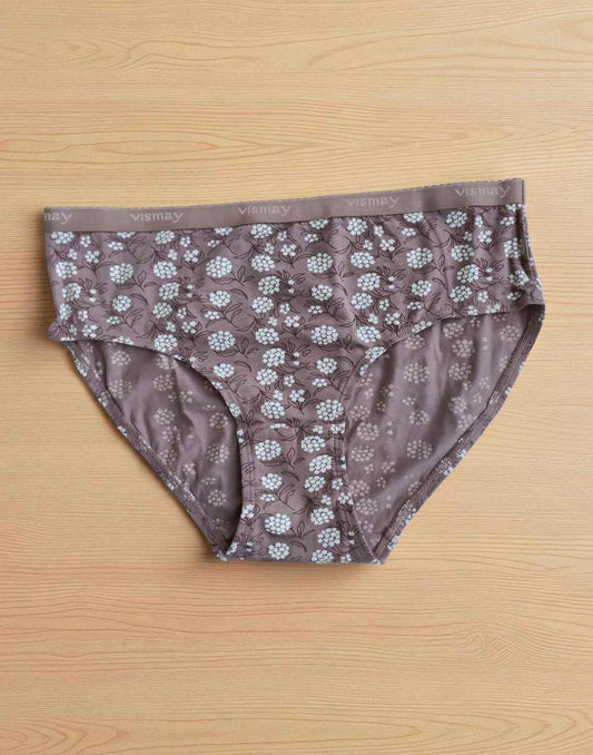 310725PS (E4347) VISMAY HAVEN HIPSTER PANTIES - Light Chocolate