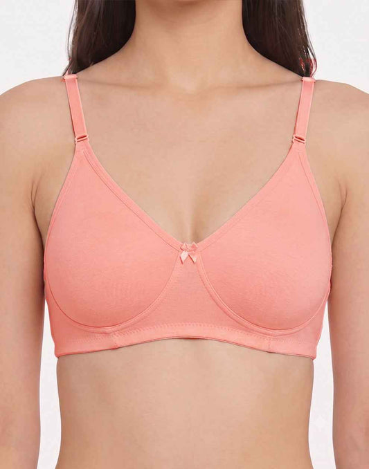 NON PADDED BRA BRIDA MONICA PEACH E6444 220925BR