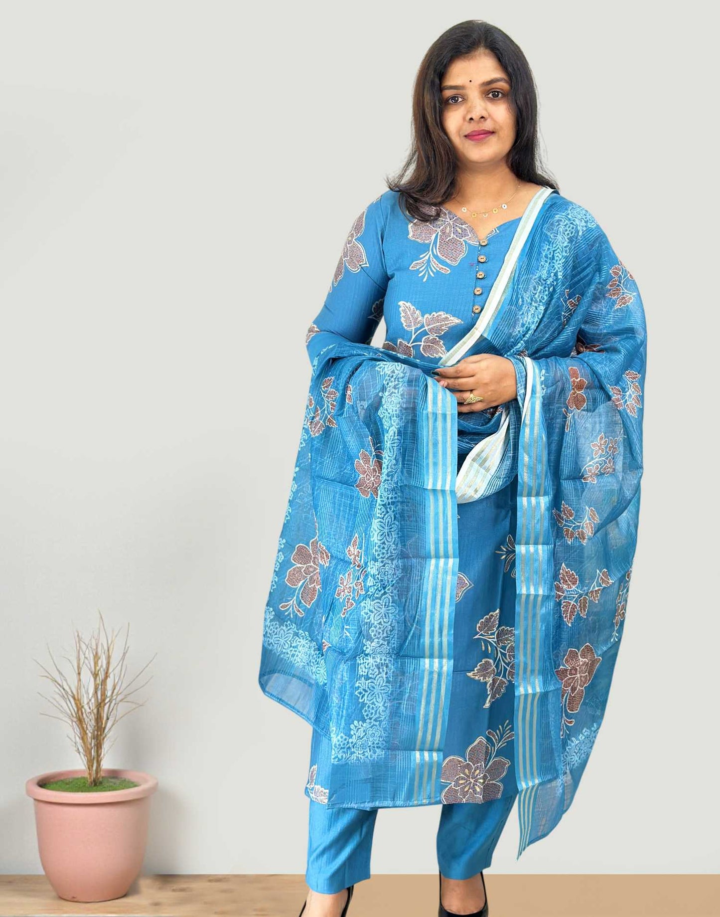 READY TO WEAR BLUE E6773 160226RW - ELENTRA DESIGNS BY NIMI HEINS