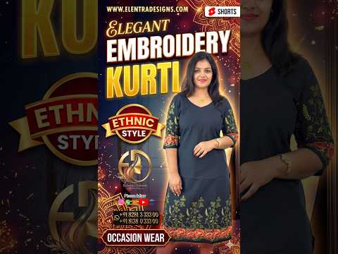 EMBROIDERY KURTI PEACHES PINK 181026EK