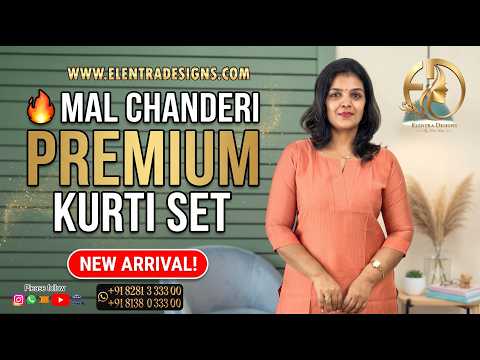 KURTI SET ORANGE PEACH E7351 011026KS