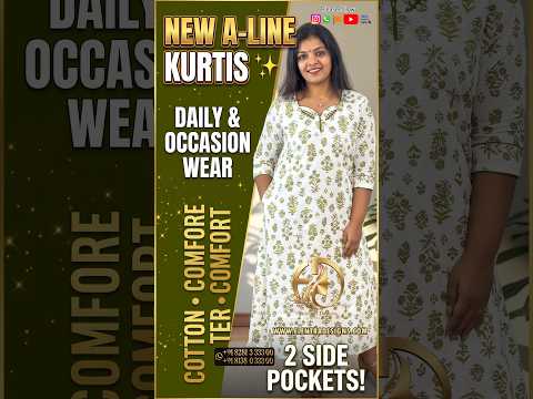 A-LINE KURTI WHITE n RUST E7325 210926AK