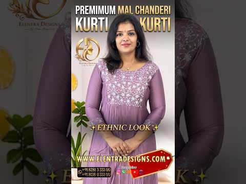 A-LINE EMBROIDERY KURTI PASTEL BLUE E7336 270926AK