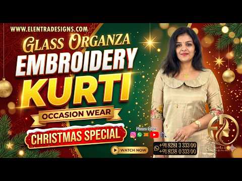 EMBROIDERY KURTI CHRISTMAS SPECIAL ANTIQUE 2 181026EK