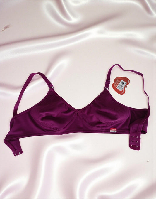 141025BR (E6116-E6117) V-MAX NON PADDED BRA - Purple