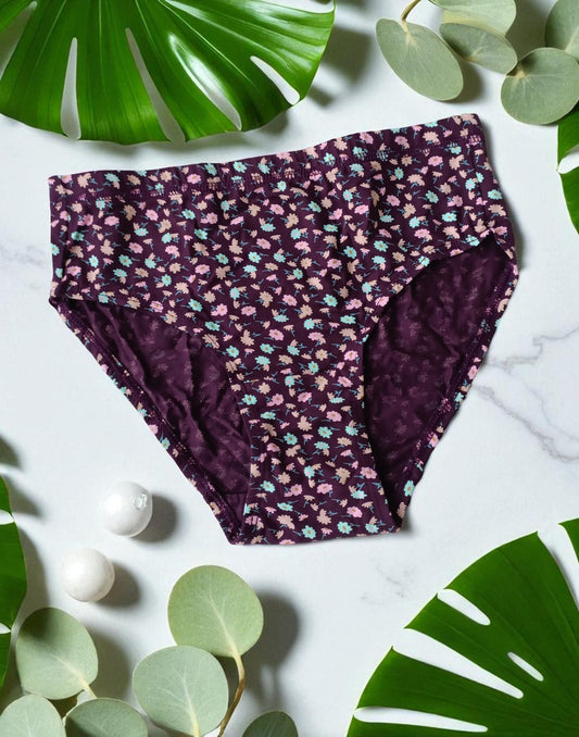 090825PS (E4346) VISMAY COZY PANTIES - Purple