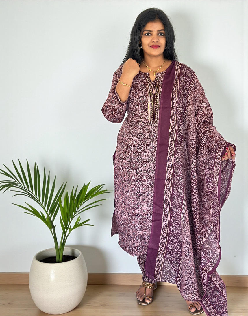 181125RW (E6627) READY TO WEAR - Dark Purple