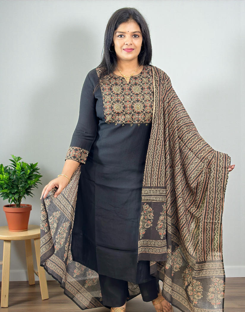 191125RW (E6624) READY TO WEAR - Black