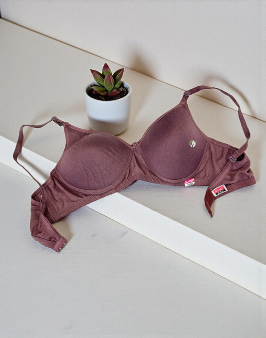 271225BR (E6071 - E6072) V-MAX PADDED BRA - Light Chocolate