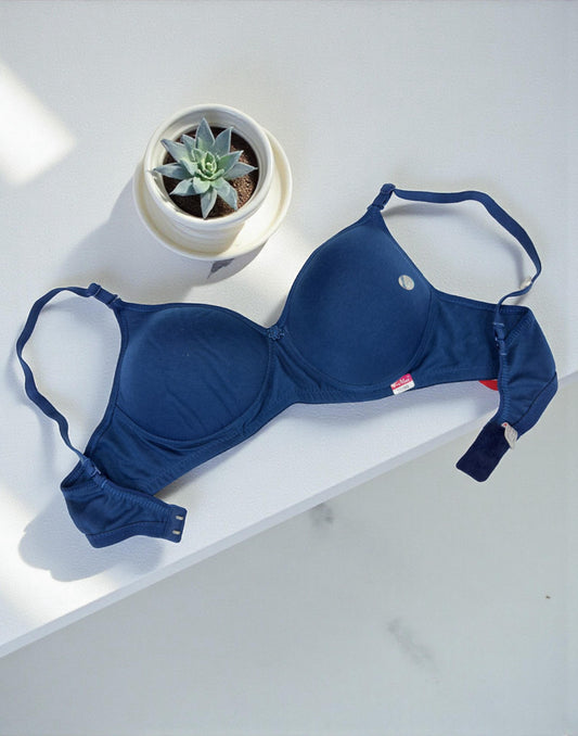 271225BR (E6071 - E6072) V-MAX PADDED BRA - Peacock Blue