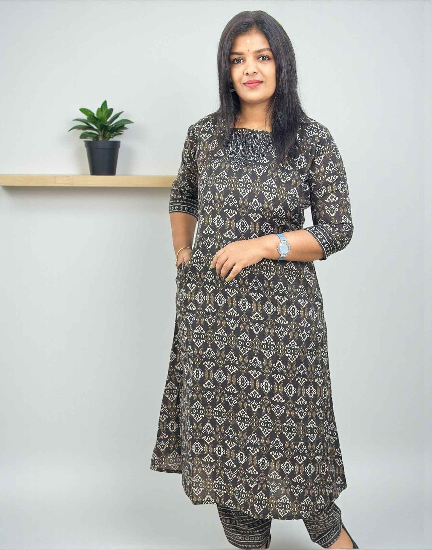 251025CS (E6564) CO-ORD SET - Black