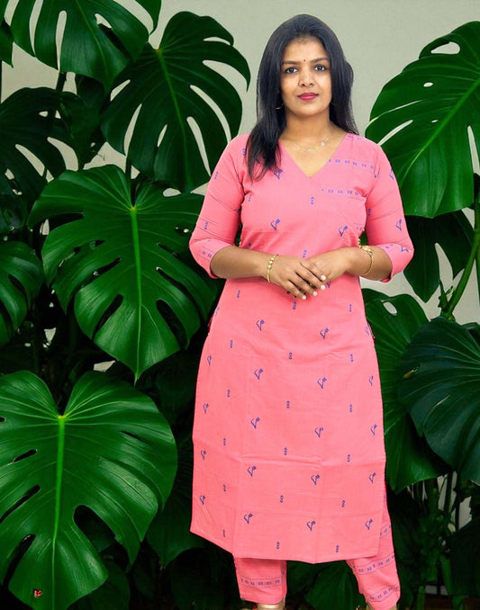 280825CS (E6438-E6452) CO-ORD SET - Peach