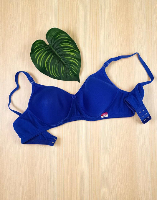 090825BR (E6077 - E6078) V-MAX SEMI PADDED BRA - Royal Blue