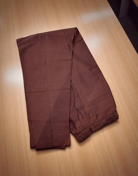 290725B (E6207 - E6208) SLUB SILK BOTTOM - Coffee