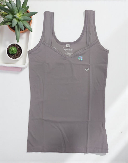 230925CL (E6294) TEENS CAMISOLE - Gray
