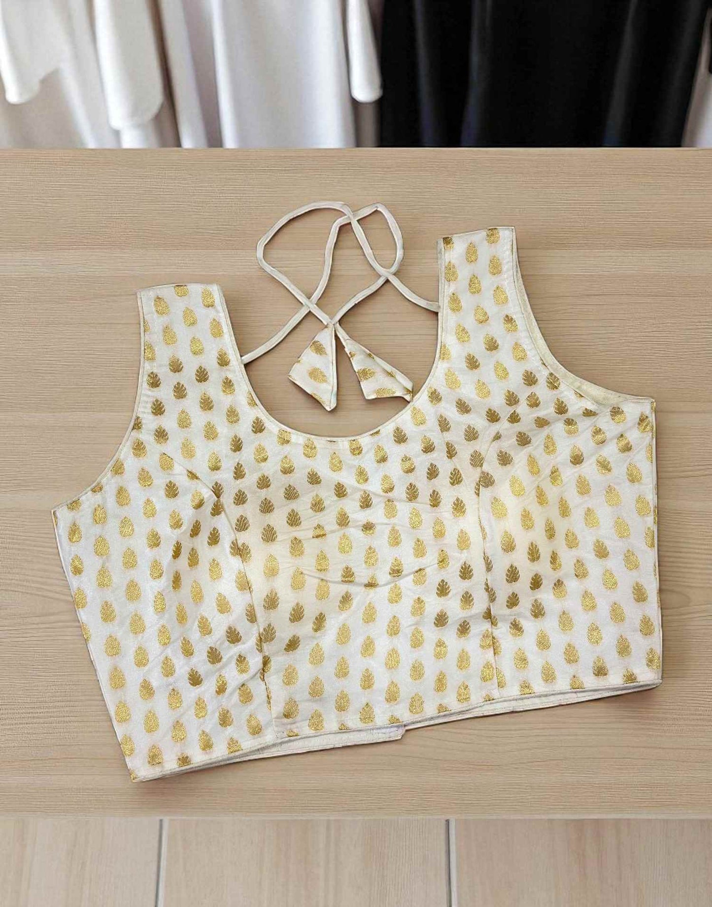 160925BL (E6482) READYMADE BLOUSE - Off white