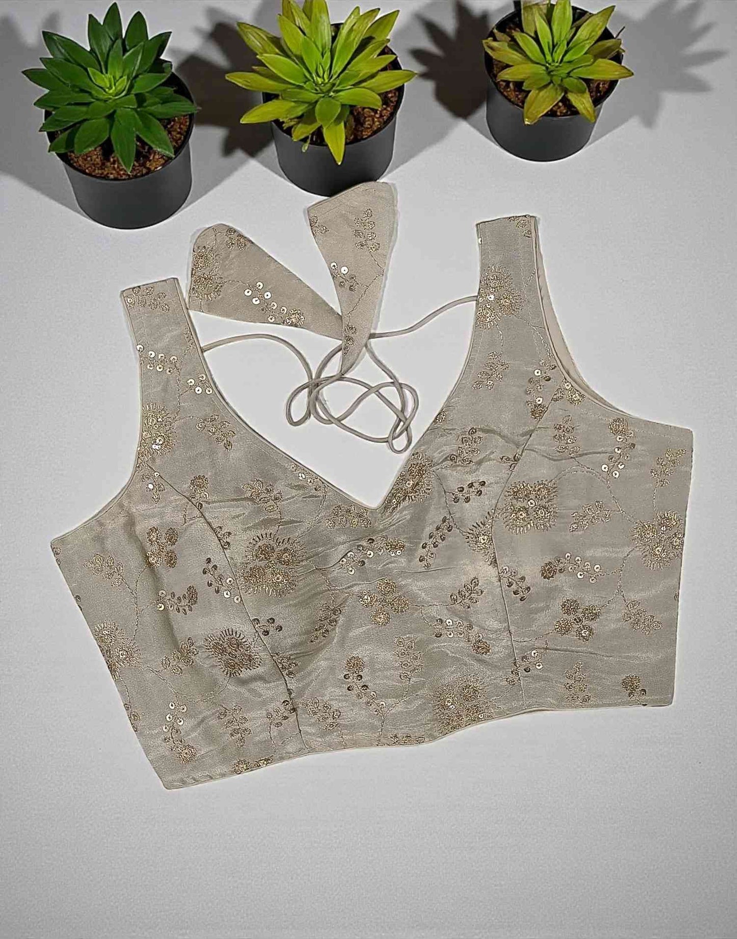 250925BL (E6500) READYMADE BLOUSE - Off White 1
