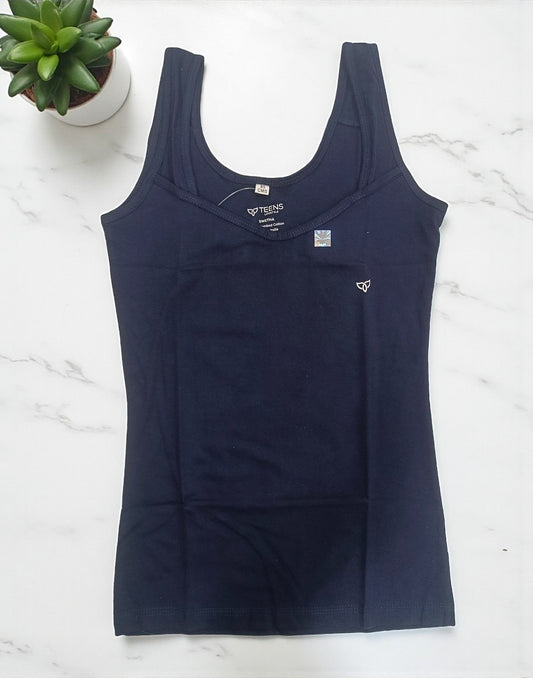230925CL (E6294) TEENS CAMISOLE - Navy Blue
