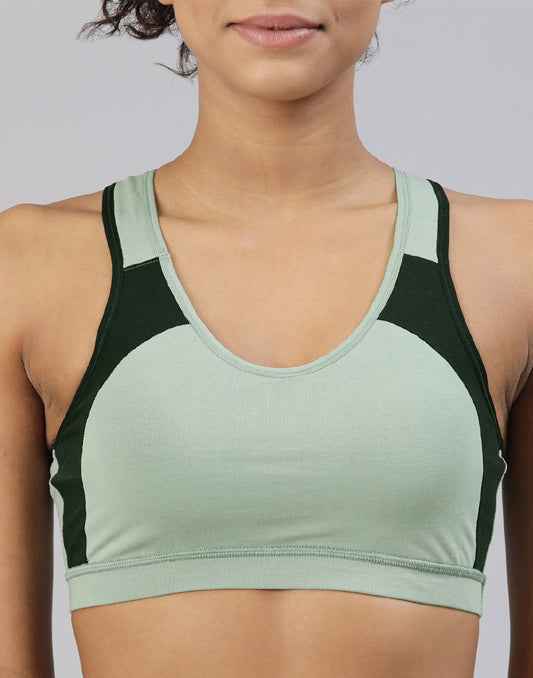 SPORTS BRA BLOSSOM WORKOUT ICEBERG GREEN E3003 200626BR (Copy)